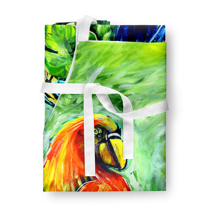 Fred and Freda Parrots Apron - One Color / One Size - Home & Garden - Kitchen Dining & Bar - Table Decoration &