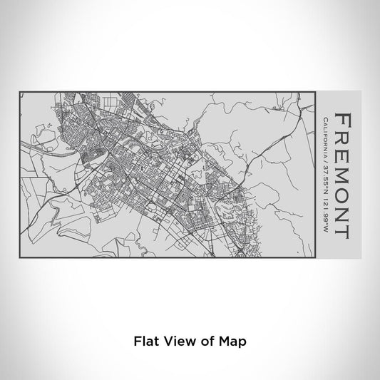Fremont - California Map Insulated Bottle - Drinkware
