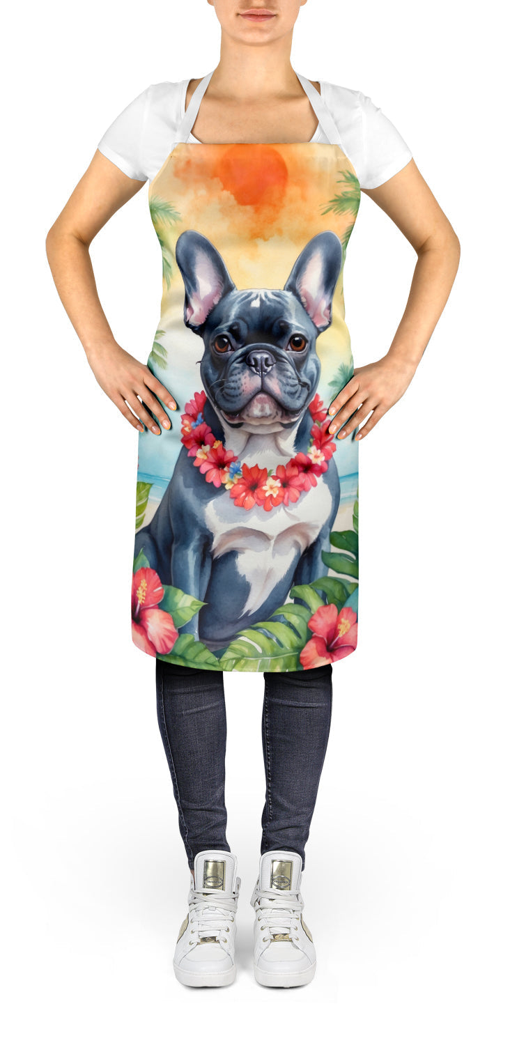 French Bulldog Luau Apron - One Color / One Size - Home & Garden - Kitchen Dining & Bar - Table Decoration & Accessories
