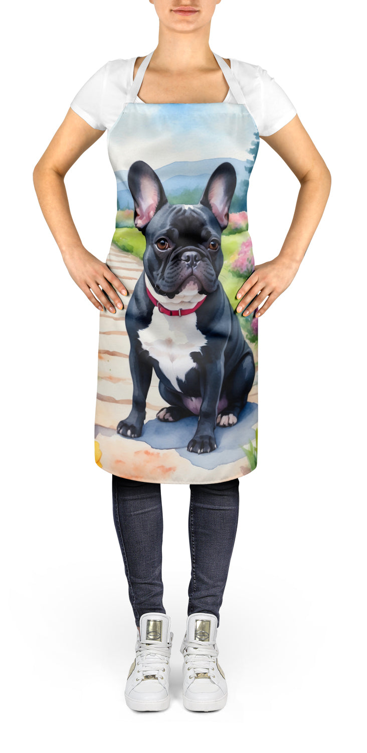French Bulldog Spring Path Apron - One Color / One Size - Home & Garden - Kitchen Dining & Bar - Table Decoration &