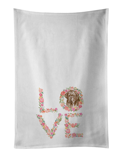 French Mastiff #2 Love Kitchen Towel Set of 2 - One Color / One Size - Home & Garden - Home Textile - Towels