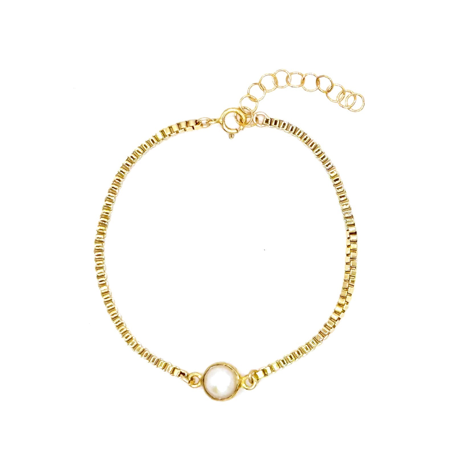 Freshwater Pearl Bracelet - One Color / One Size - Jewelry & Accessories - Bracelets & Bangles - Charm Bracelets