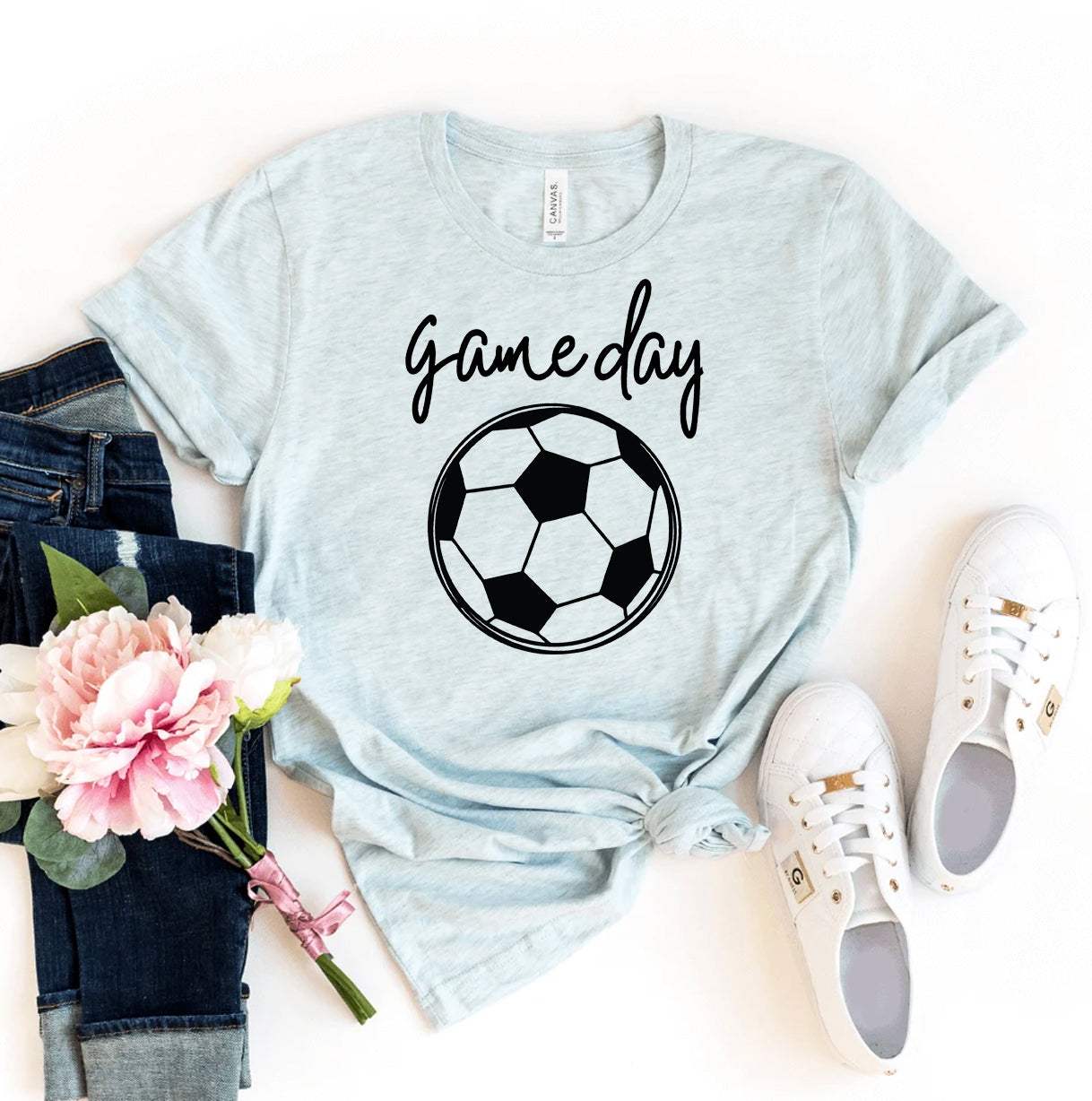 Game Day T-Shirt - Women’s Fashion - Women’s Clothing - Tops & Tees - T-Shirts