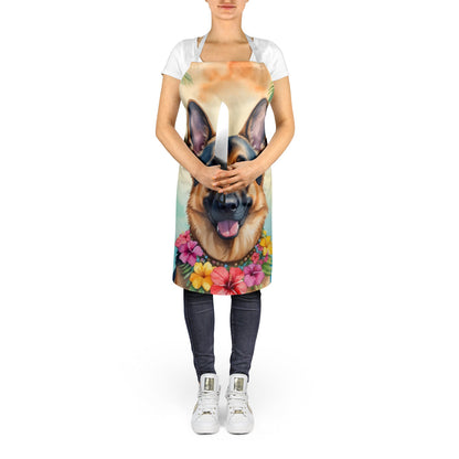German Shepherd Luau Apron - One Color / One Size - Home & Garden - Kitchen Dining & Bar - Table Decoration &