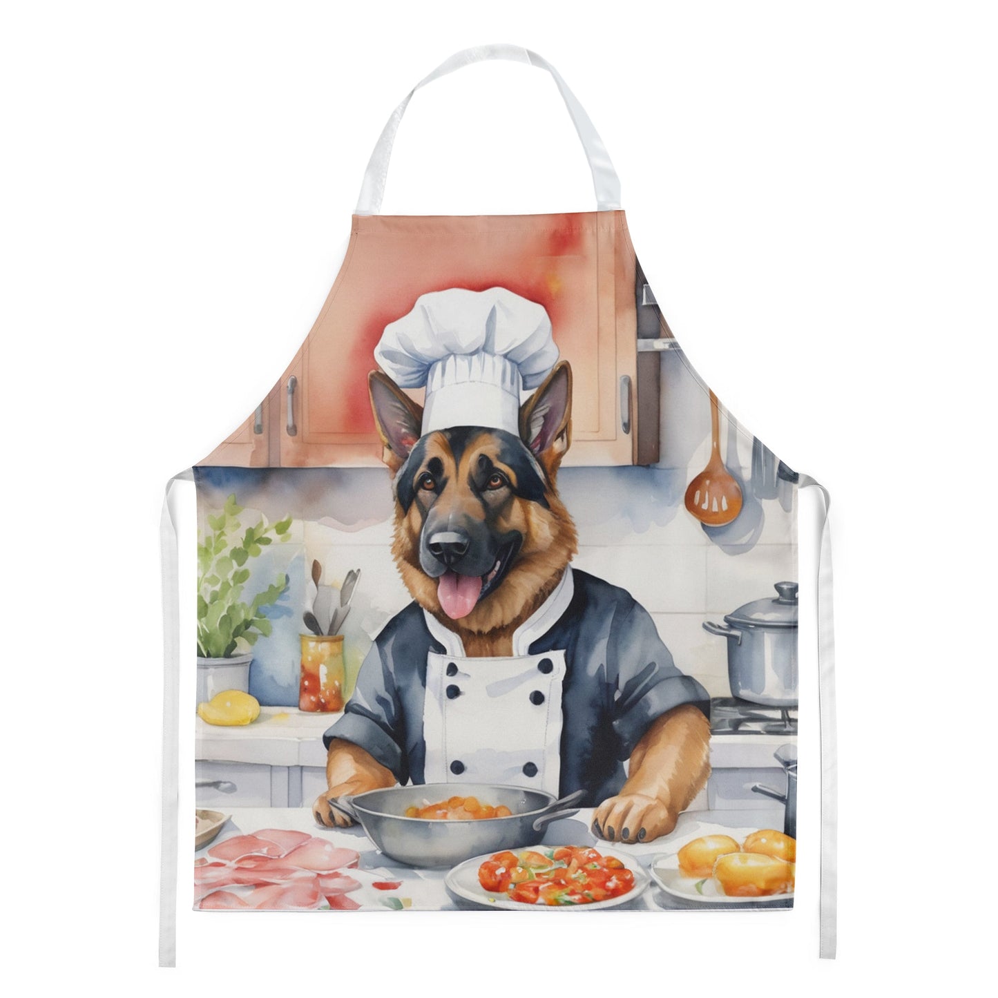 German Shepherd the Chef Apron - One Color / One Size - Home & Garden - Kitchen Dining & Bar - Table Decoration &