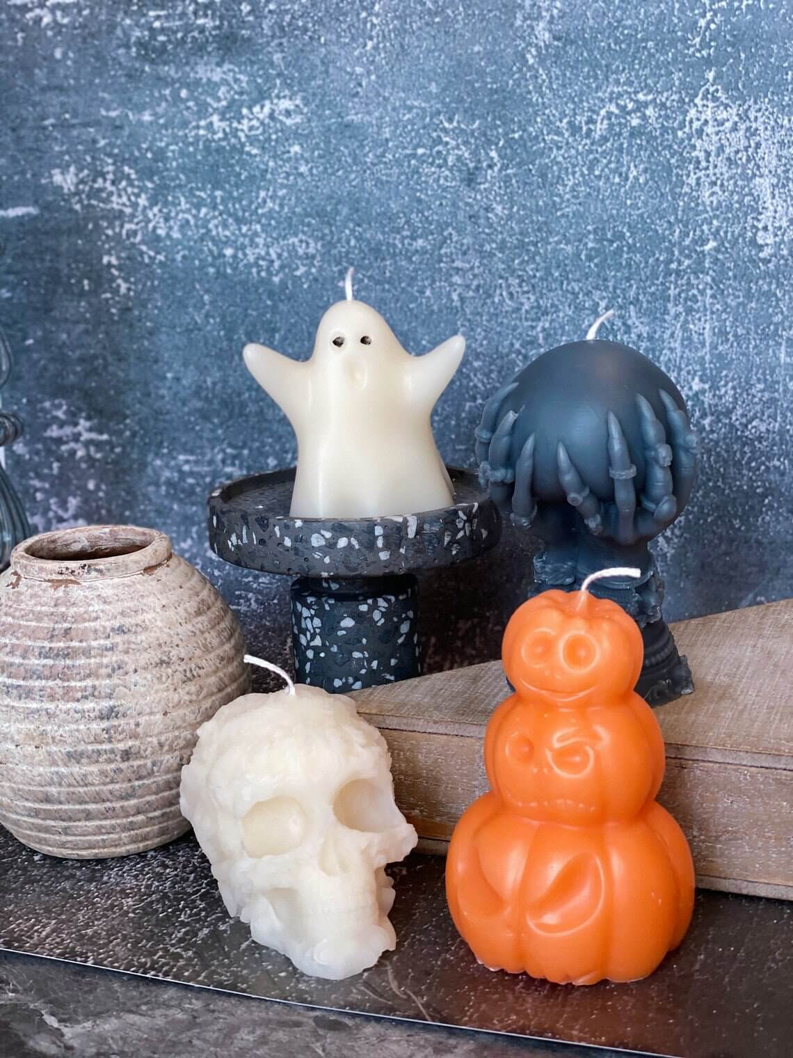 Ghost Candle Halloween Decor - Home & Garden - Home Decor - Candles & Holders