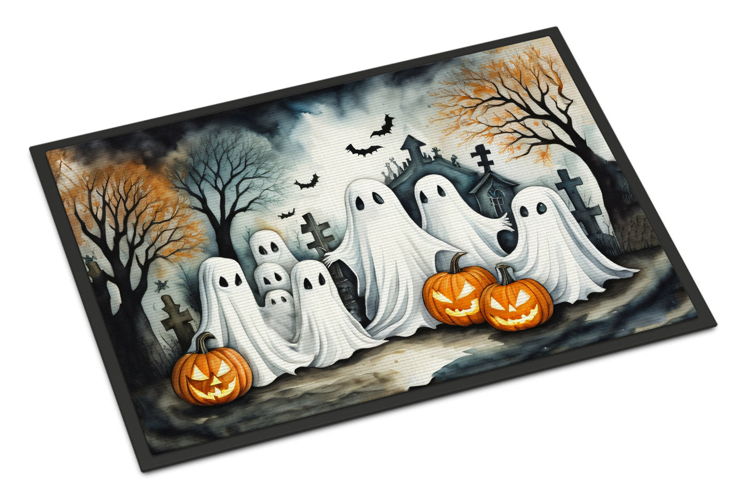 Ghosts Spooky Halloween Doormat - One Color / One Size - Home & Garden - Home Textile - Carpets & Rugs