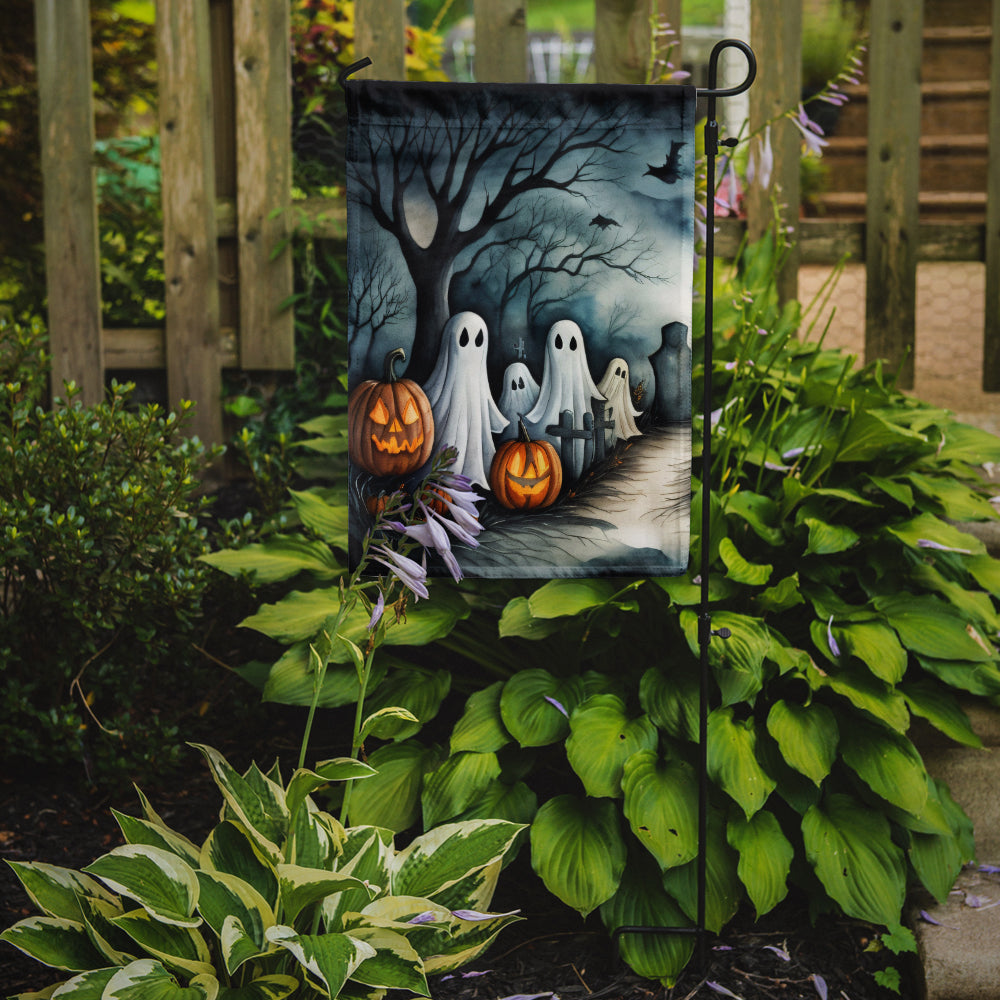 Ghosts Spooky Halloween Garden Flag - One Color / One Size - Home & Garden - Home Decor - Flags Banners & Accessories