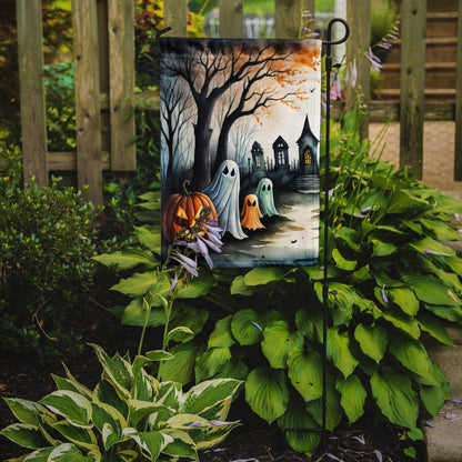 Ghosts Spooky Halloween Garden Flag - One Color / One Size - Home & Garden - Home Decor - Flags Banners & Accessories