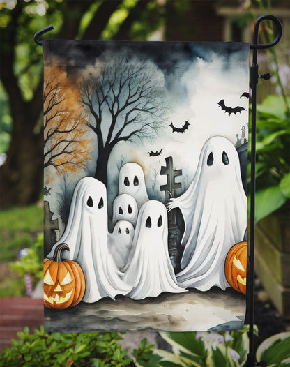 Ghosts Spooky Halloween Garden Flag - One Color / One Size - Home & Garden - Home Decor - Flags Banners & Accessories