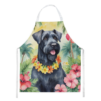 Giant Schnauzer Luau Apron - One Color / One Size - Home & Garden - Kitchen Dining & Bar - Table Decoration &