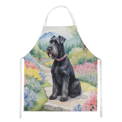 Giant Schnauzer Spring Path Apron - One Color / One Size - Home & Garden - Kitchen Dining & Bar - Table Decoration &