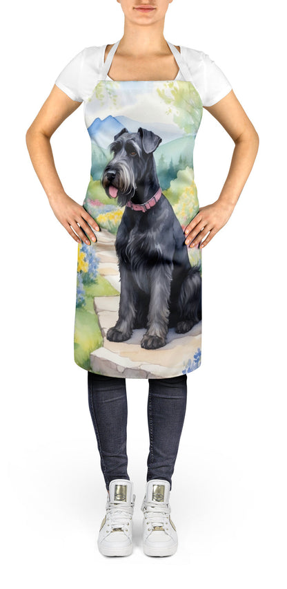 Giant Schnauzer Spring Path Apron - One Color / One Size - Home & Garden - Kitchen Dining & Bar - Table Decoration &