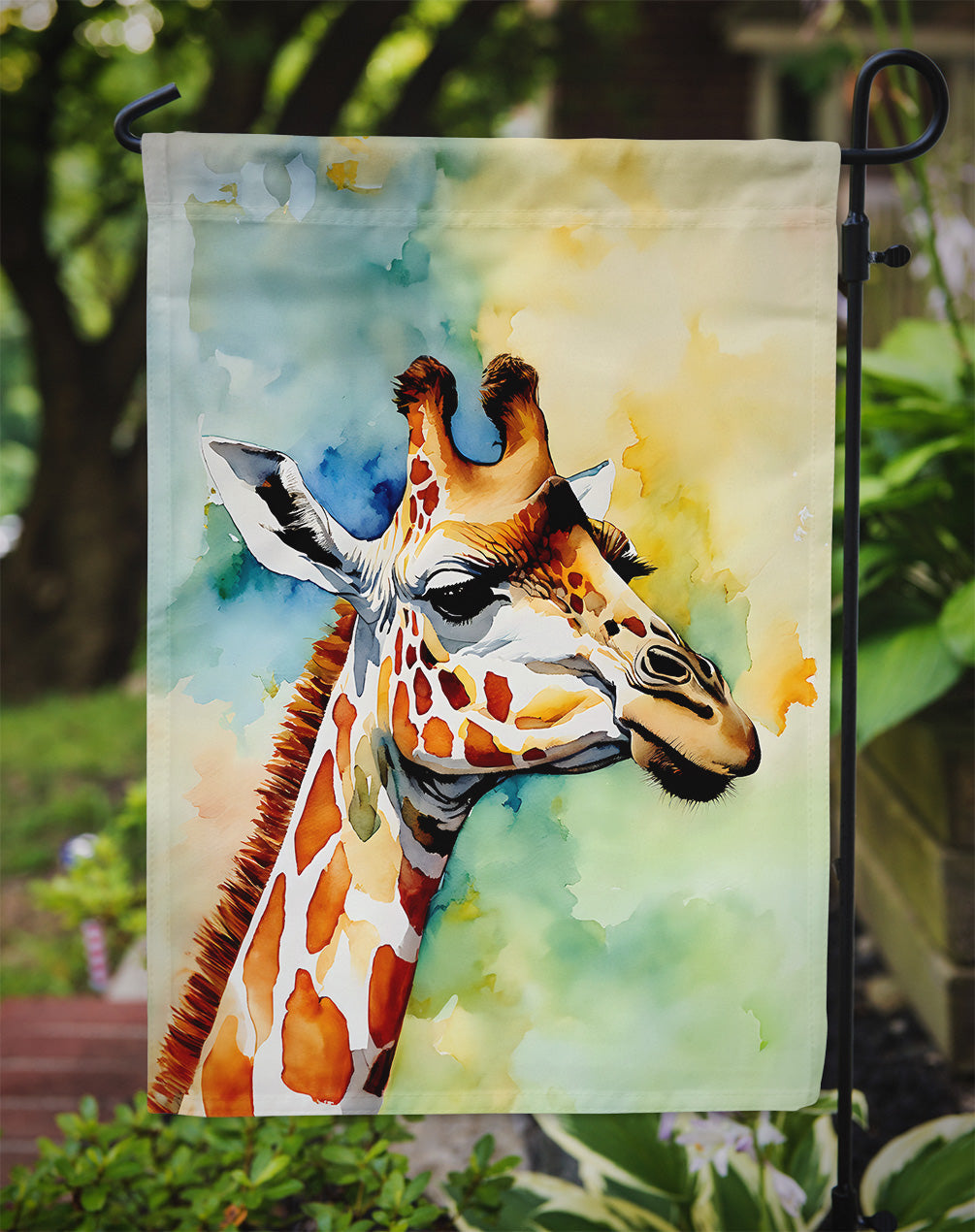 Giraffe Garden Flag - One Color / One Size - Home & Garden - Home Decor - Flags Banners & Accessories