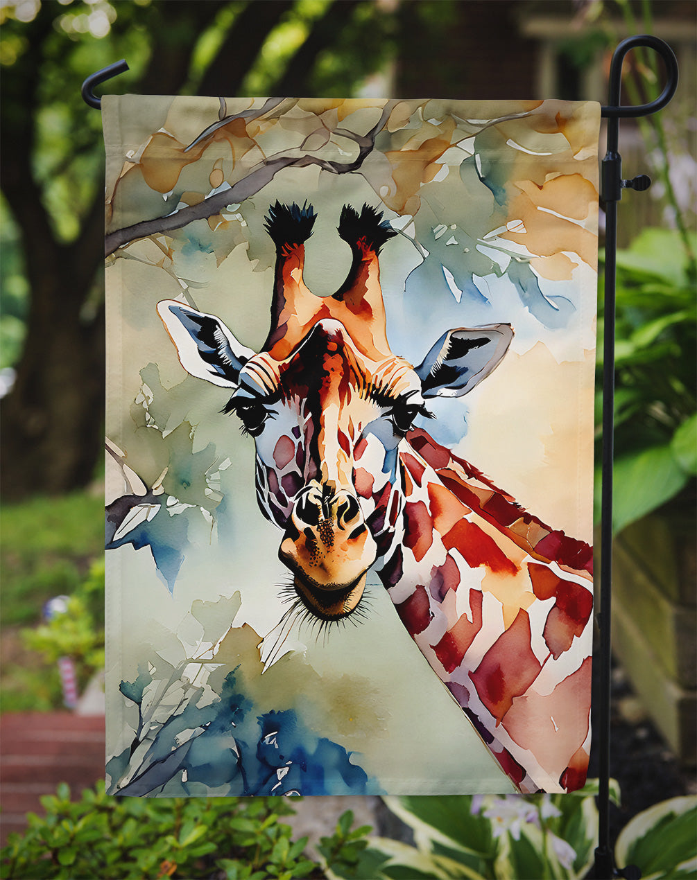 Giraffe Garden Flag - One Color / One Size - Home & Garden - Home Decor - Flags Banners & Accessories