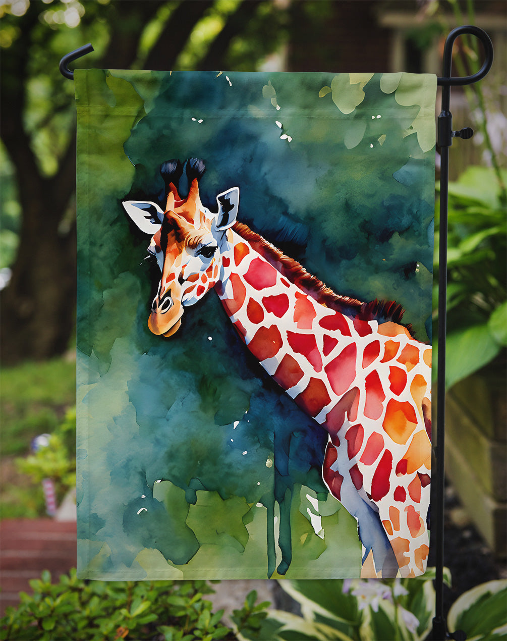 Giraffe Garden Flag - One Color / One Size - Home & Garden - Home Decor - Flags Banners & Accessories