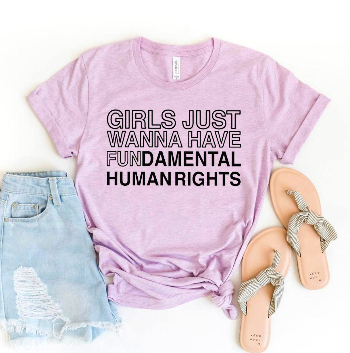 Girls Just Wanna Have Fun T-Shirt - Women’s Fashion - Women’s Clothing - Tops & Tees - T-Shirts
