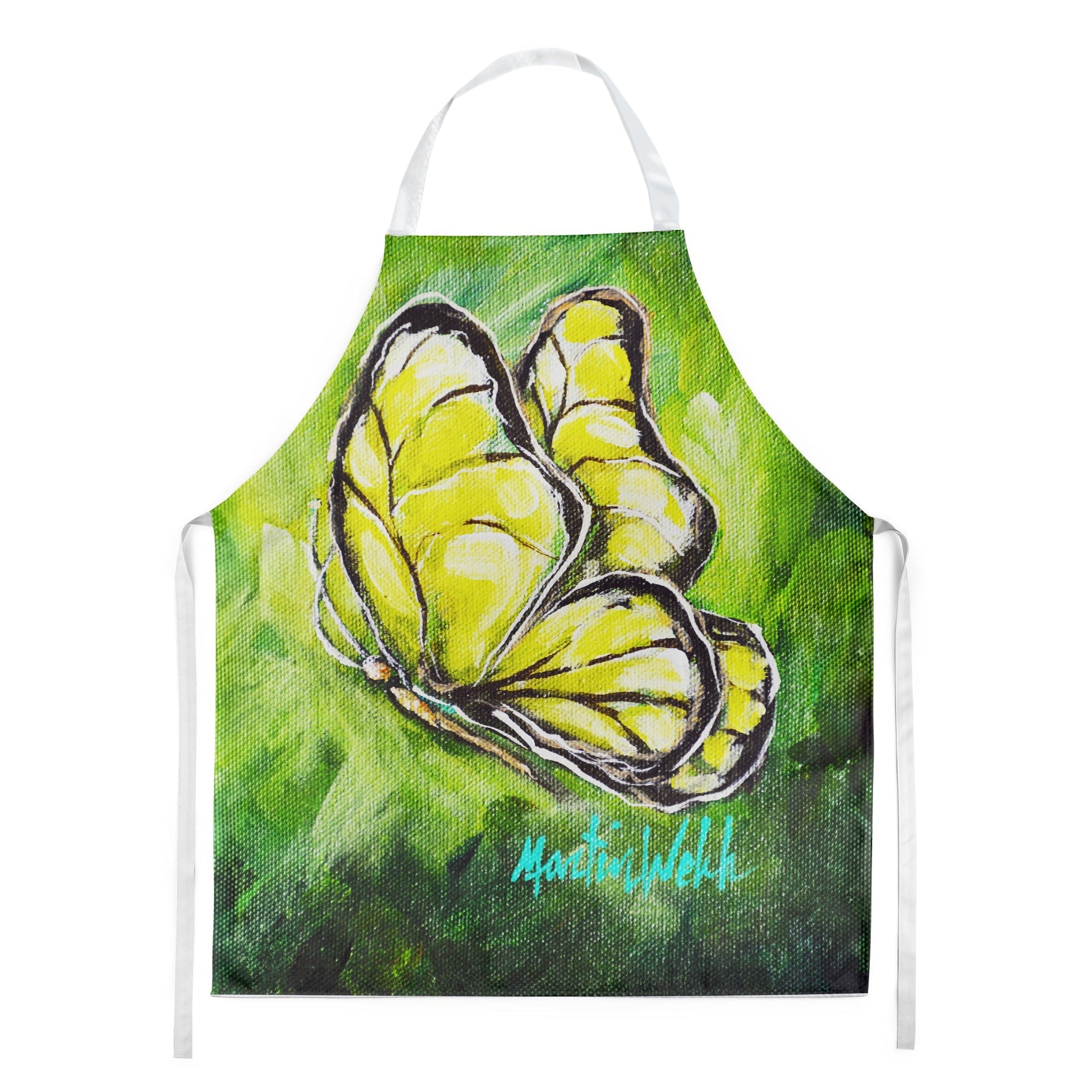 Glover Fly Sage Butterfly Apron - One Color / One Size - Home & Garden - Kitchen Dining & Bar - Table Decoration &