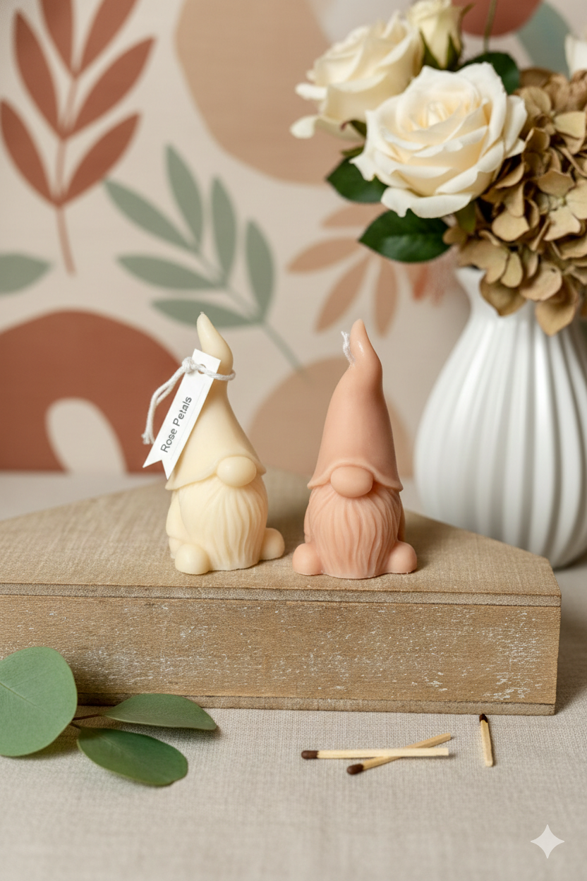 Gnome Scented Candle Handcrafted Home Decor - Home & Garden - Home Decor - Candles & Holders