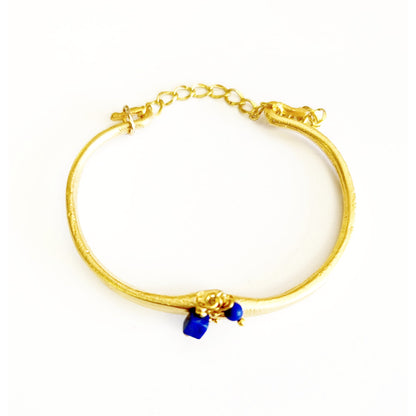 Gold Bangles - Lapis - Jewelry & Accessories - Bracelets & Bangles - Bangles