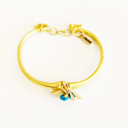 Gold Bangles - Turquoise - Jewelry & Accessories - Bracelets & Bangles - Bangles