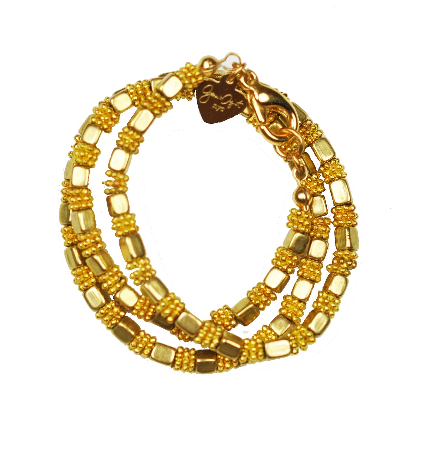 Gold Cube Bracelet - One Color / One Size - Jewelry & Accessories - Bracelets & Bangles