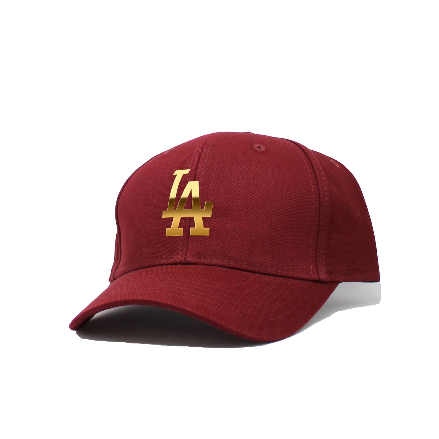 Gold LA Dad Hat - Men’s Fashion - Men’s Accessories - Men’s Hats - Men’s Baseball Caps