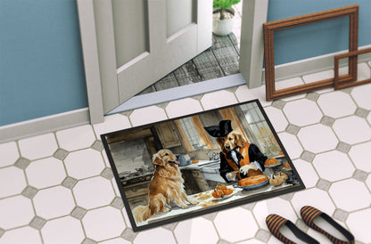 Golden Retriever Fall Kitchen Pumpkins Doormat - One Color / One Size - Home & Garden - Home Textile - Carpets & Rugs