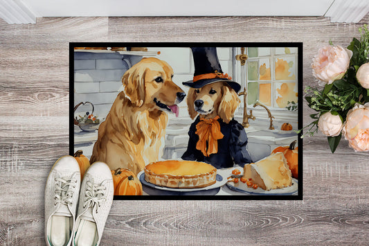 Golden Retriever Fall Kitchen Pumpkins Doormat - One Color / One Size - Home & Garden - Home Textile - Carpets & Rugs