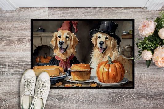 Golden Retriever Fall Kitchen Pumpkins Doormat - One Color / One Size - Home & Garden - Home Textile - Carpets & Rugs