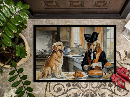 Golden Retriever Fall Kitchen Pumpkins Doormat - One Color / One Size - Home & Garden - Home Textile - Carpets & Rugs