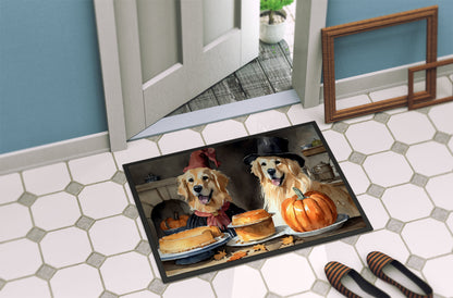 Golden Retriever Fall Kitchen Pumpkins Doormat - One Color / One Size - Home & Garden - Home Textile - Carpets & Rugs