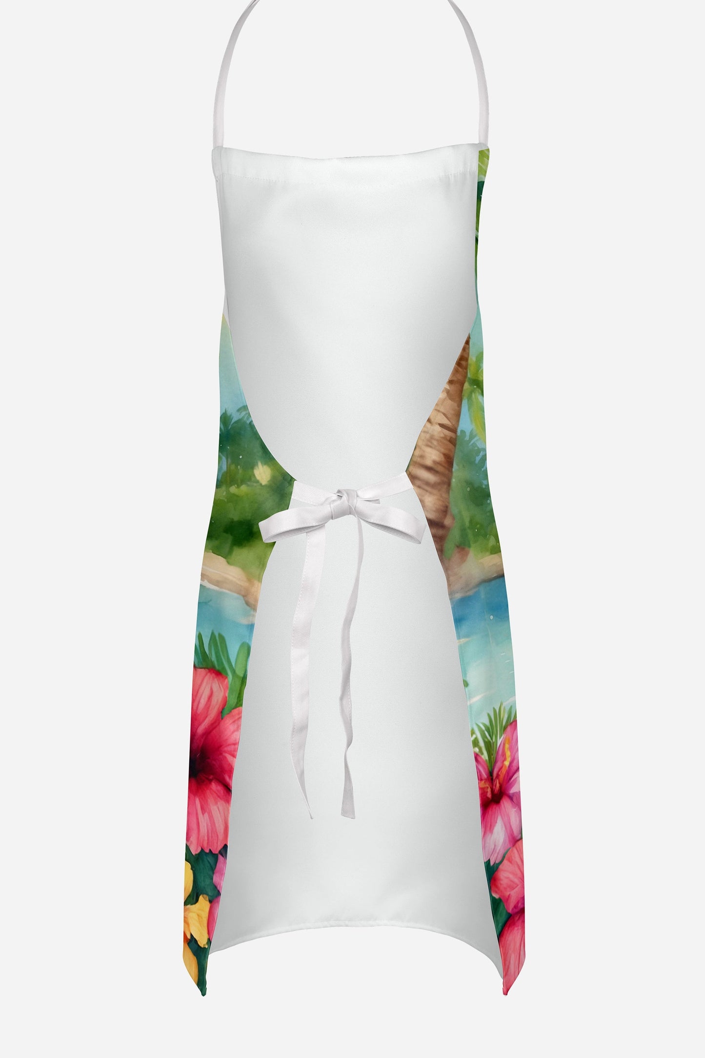 Golden Retriever Luau Apron - One Color / One Size - Home & Garden - Kitchen Dining & Bar - Table Decoration &