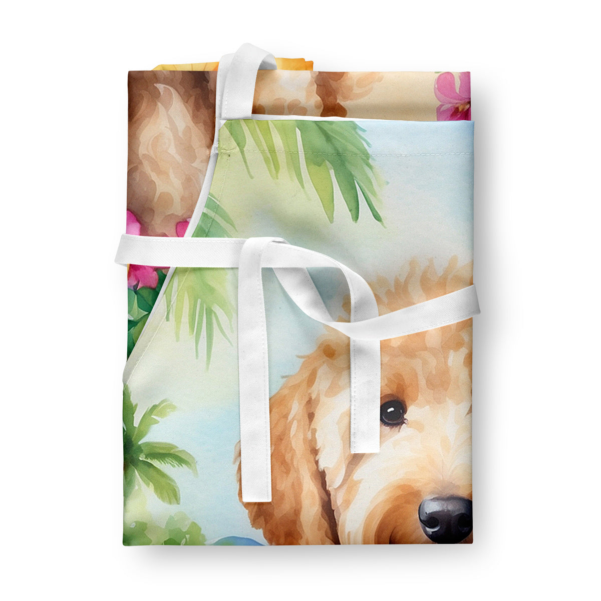Goldendoodle Luau Apron - One Color / One Size - Home & Garden - Kitchen Dining & Bar - Table Decoration & Accessories