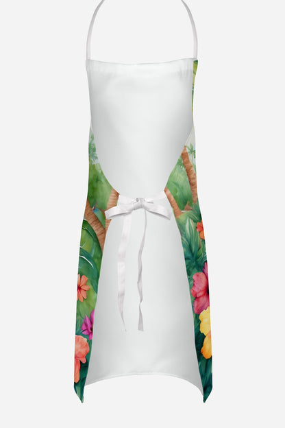 Goldendoodle Luau Apron - One Color / One Size - Home & Garden - Kitchen Dining & Bar - Table Decoration & Accessories
