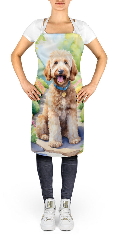 Goldendoodle Spring Path Apron - One Color / One Size - Home & Garden - Kitchen Dining & Bar - Table Decoration &