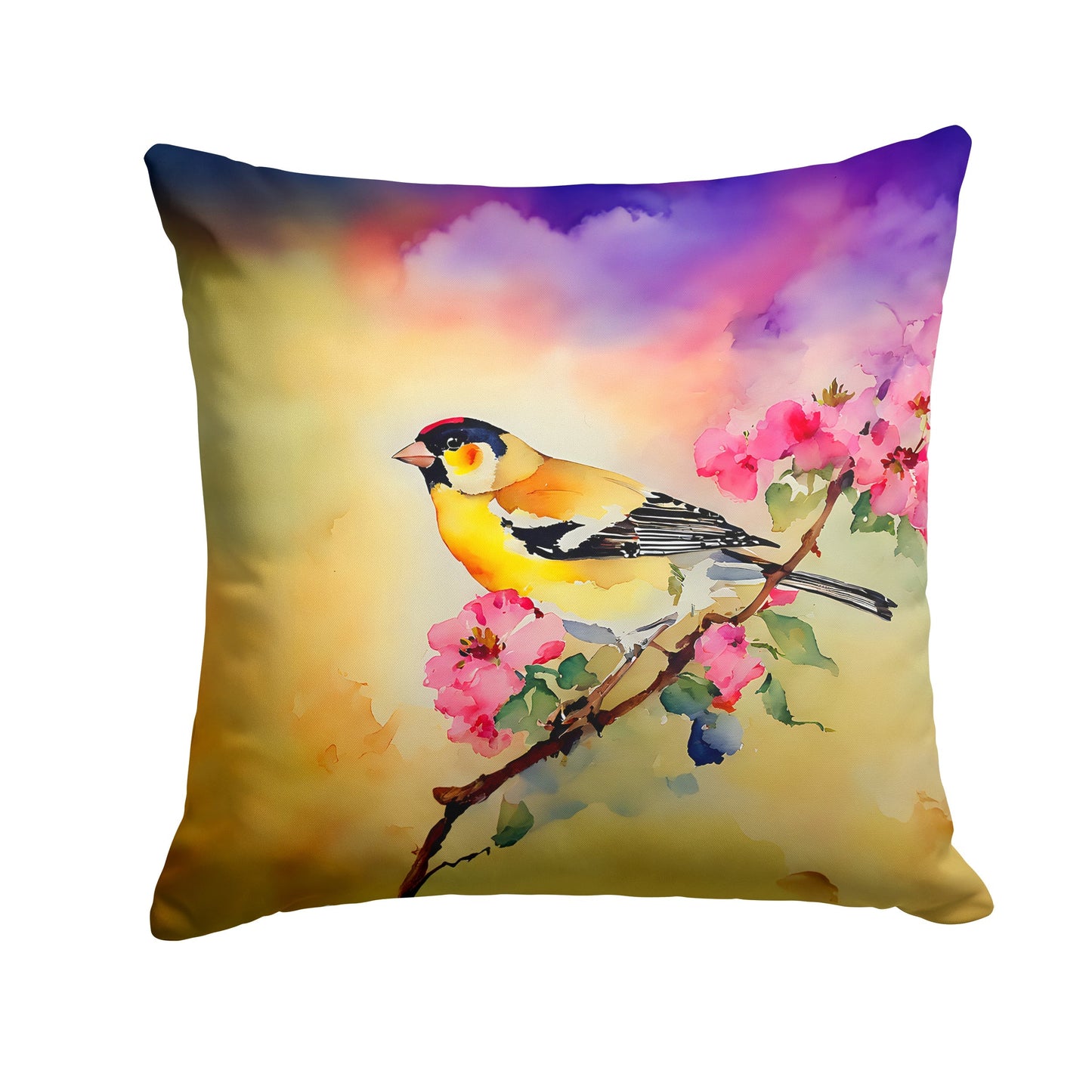 Goldfinch Throw Pillow - One Color / One Size - Home & Garden - Home Textile - Pillows