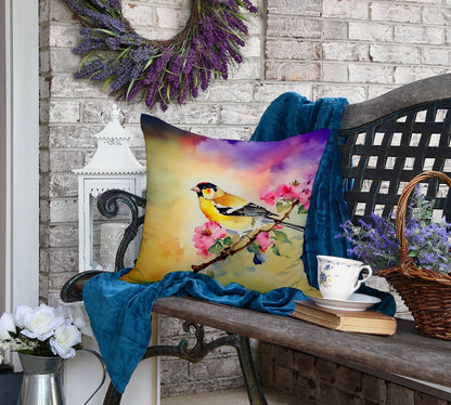 Goldfinch Throw Pillow - One Color / One Size - Home & Garden - Home Textile - Pillows