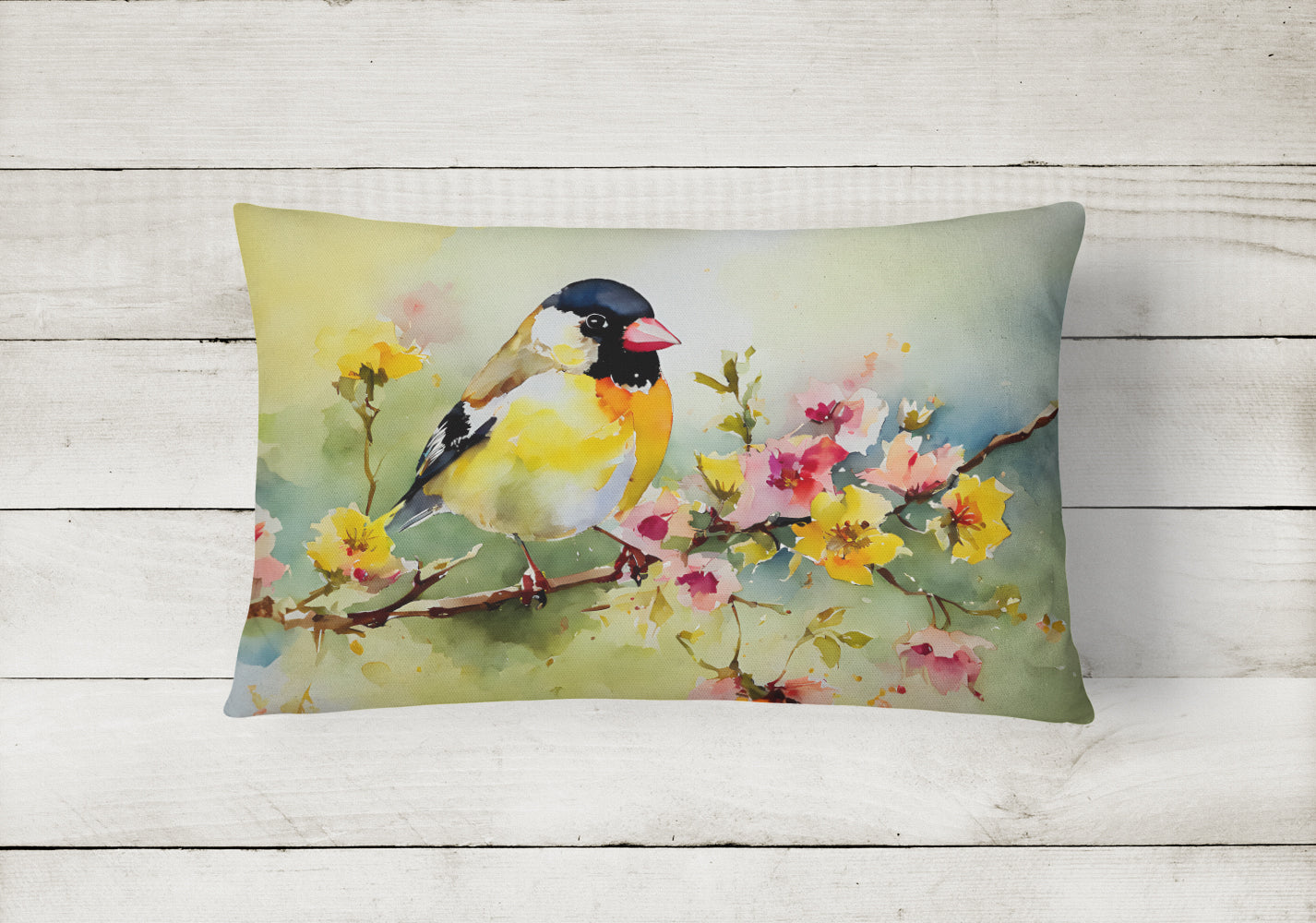 Goldfinch Throw Pillow - One Color / One Size - Home & Garden - Home Textile - Pillows
