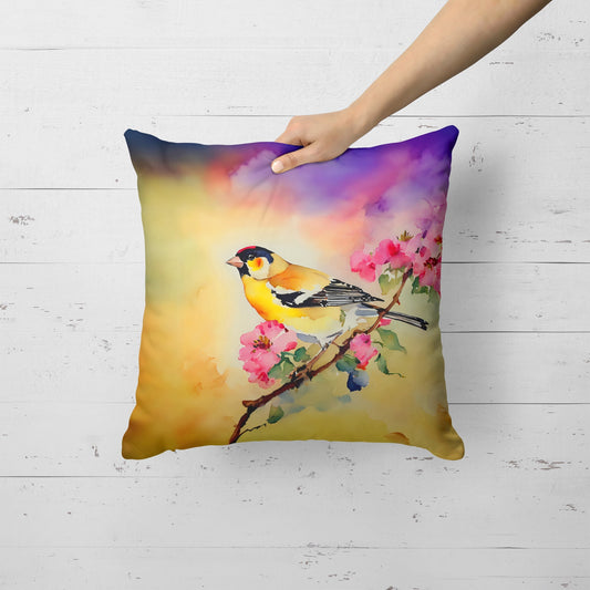 Goldfinch Throw Pillow - One Color / One Size - Home & Garden - Home Textile - Pillows