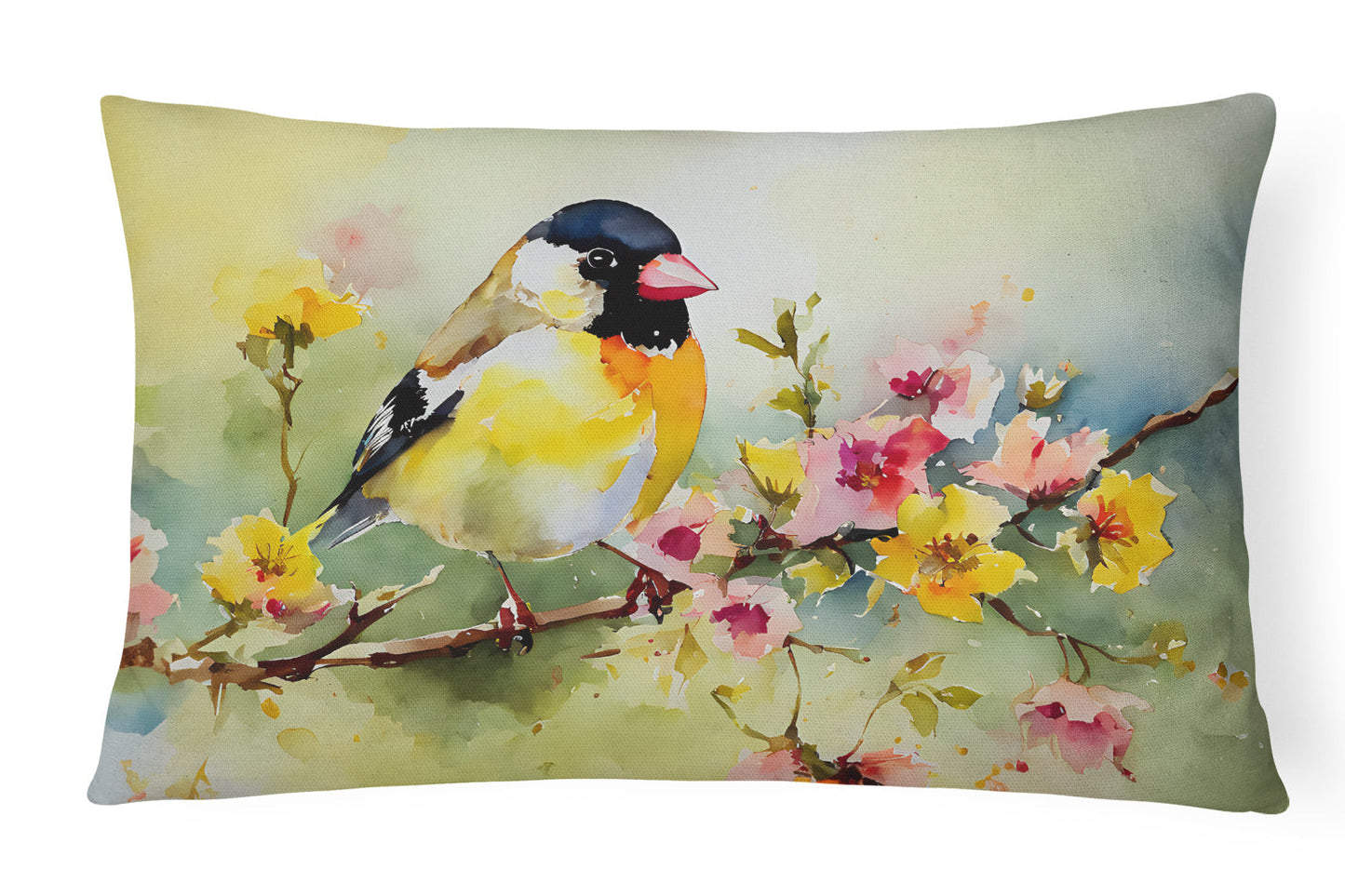 Goldfinch Throw Pillow - One Color / One Size - Home & Garden - Home Textile - Pillows