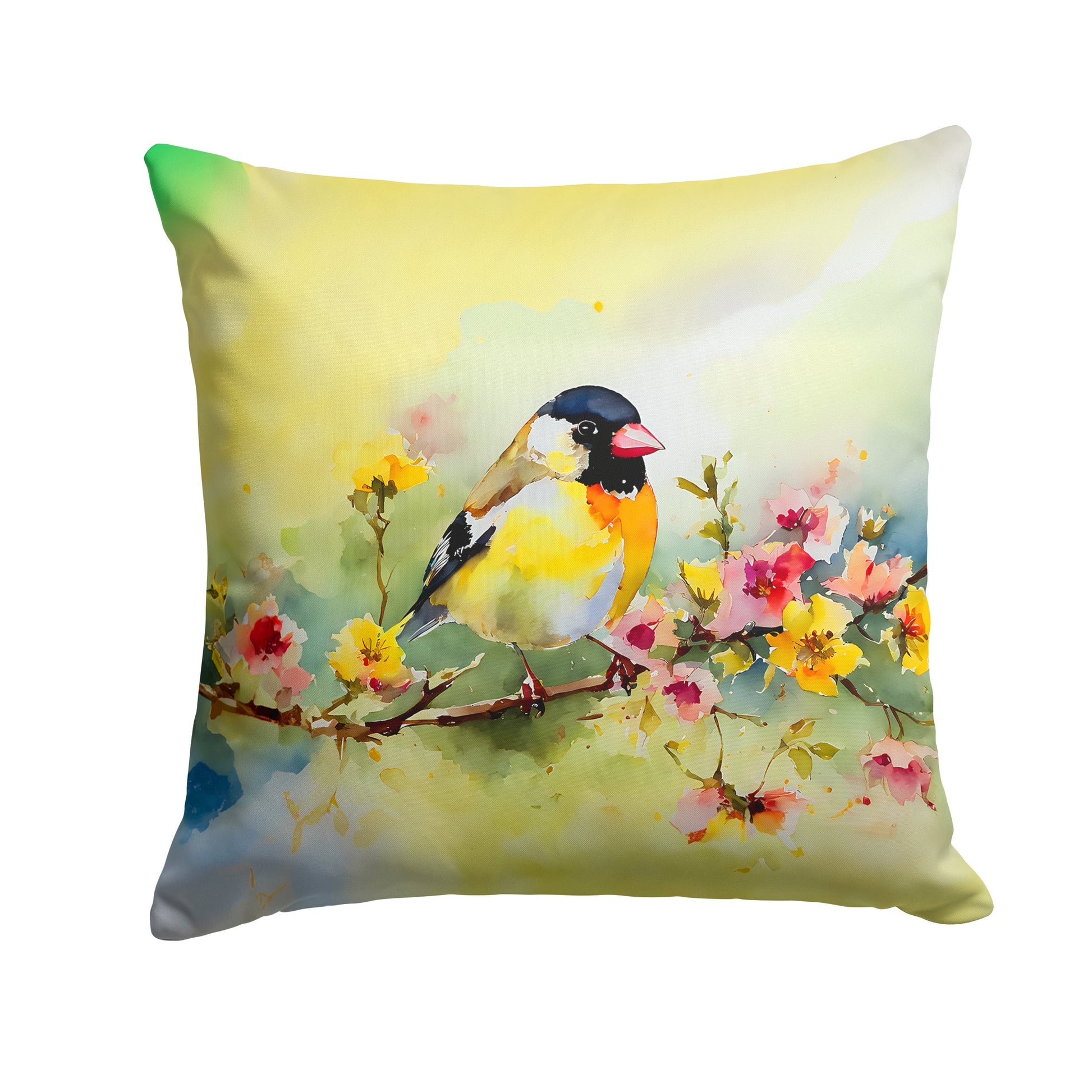 Goldfinch Throw Pillow - One Color / One Size - Home & Garden - Home Textile - Pillows
