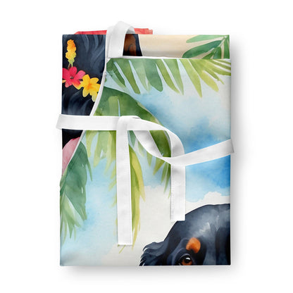 Gordon Setter Luau Apron - One Color / One Size - Home & Garden - Kitchen Dining & Bar - Table Decoration & Accessories