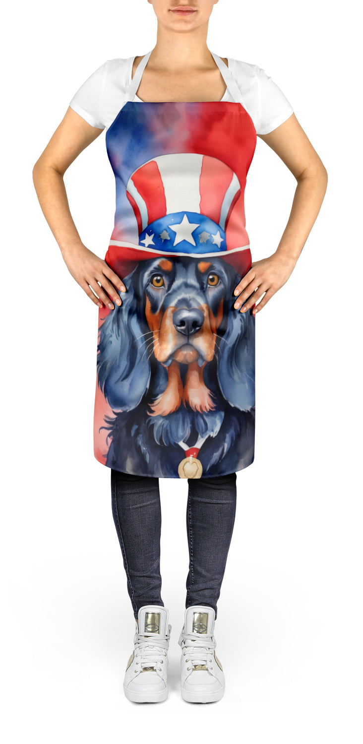 Gordon Setter Patriotic American Apron - One Color / One Size - Home & Garden - Kitchen Dining & Bar - Table Decoration