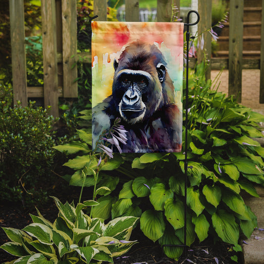 Gorilla Garden Flag - One Color / One Size - Home & Garden - Home Decor - Flags Banners & Accessories