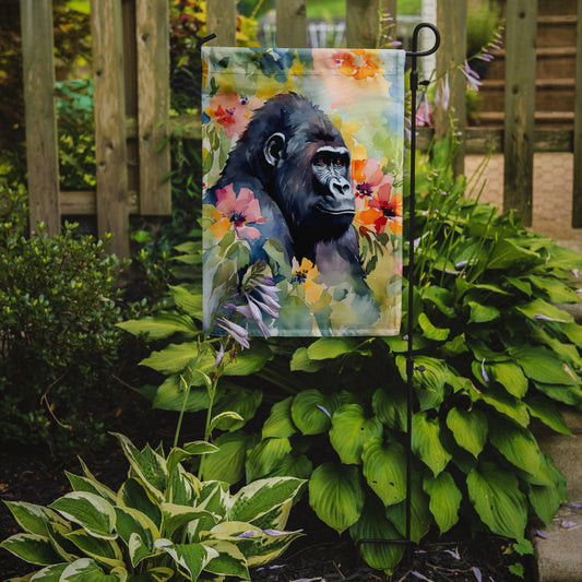 Gorilla Garden Flag - One Color / One Size - Home & Garden - Home Decor - Flags Banners & Accessories