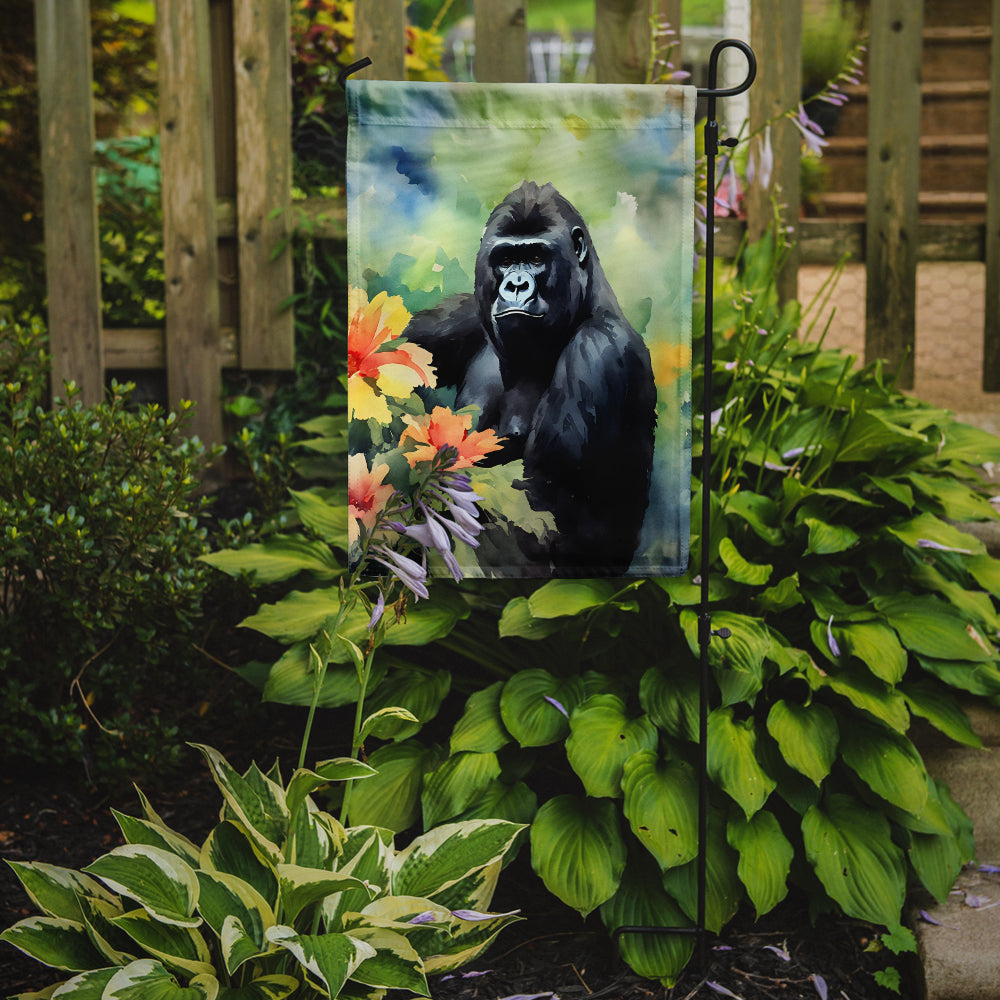 Gorilla Garden Flag - One Color / One Size - Home & Garden - Home Decor - Flags Banners & Accessories