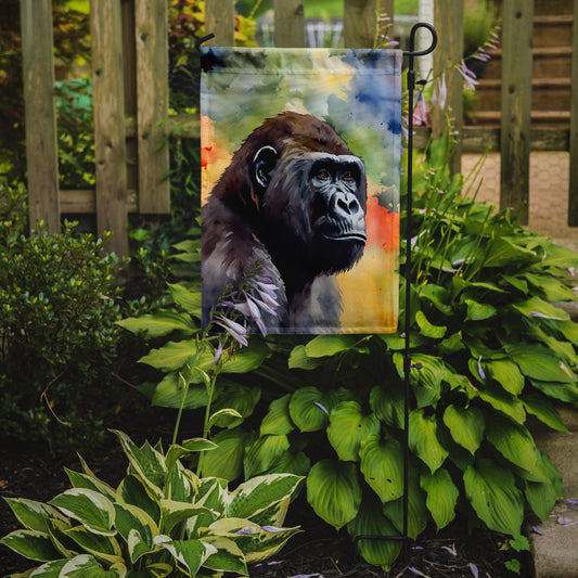 Gorilla Garden Flag - One Color / One Size - Home & Garden - Home Decor - Flags Banners & Accessories