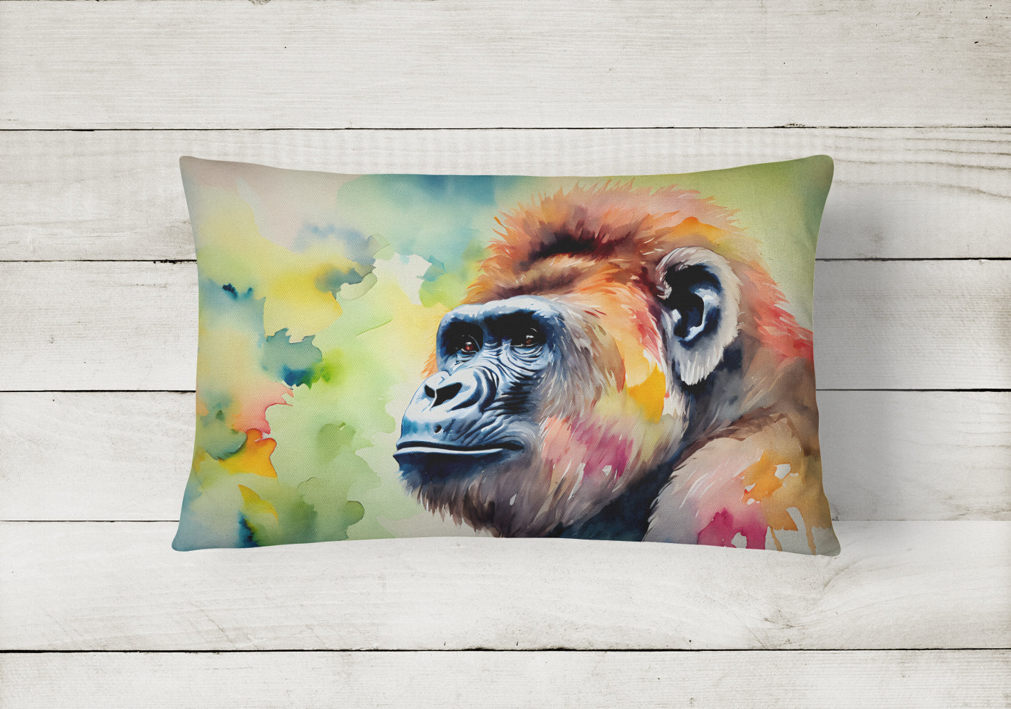 Gorilla Throw Pillow - One Color / One Size - Home & Garden - Home Textile - Pillows