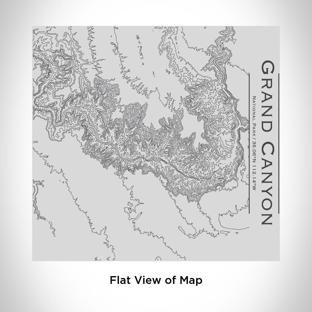 Grand Canyon National Park - Arizona Map Tumbler - Drinkware